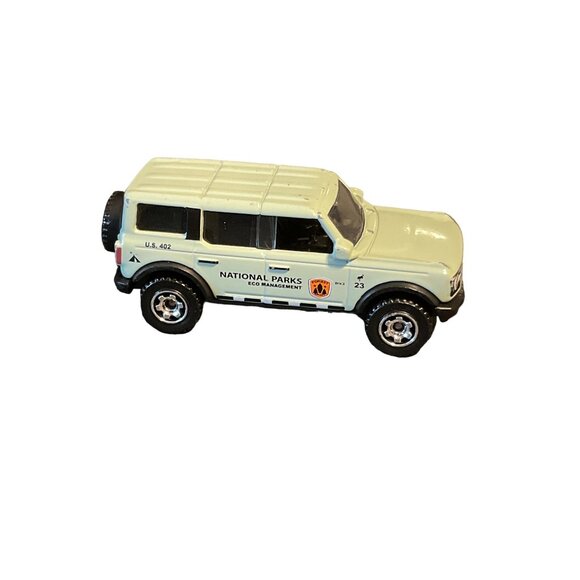 2021 Ford Bronco Die-Cast Toy Car Mattel Matchbox National Parks Edition - Picture 2 of 5